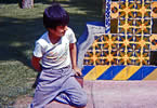 Shoeshine Boy in Central Park, Mexico City